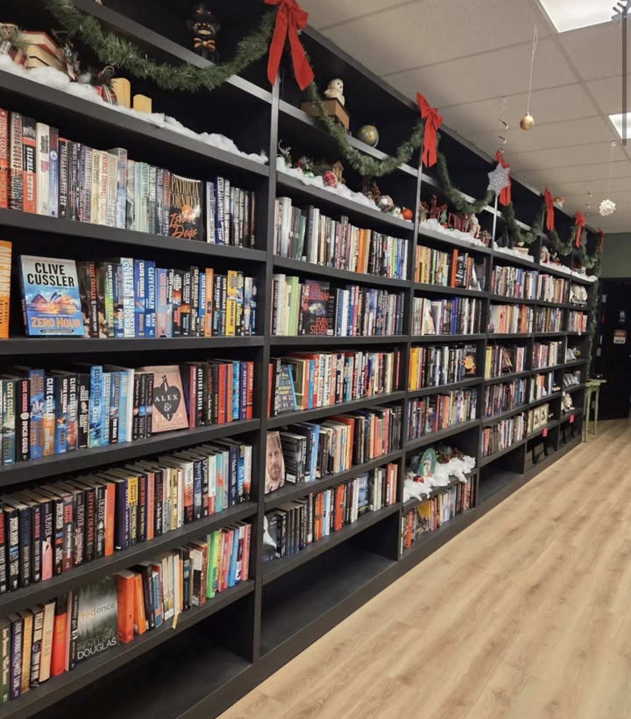 Our bookshelves filled with stories